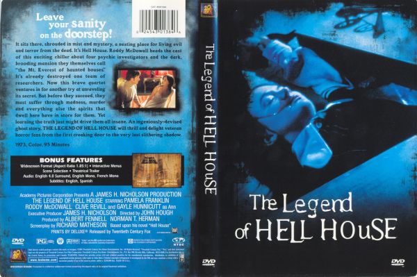 A CASA DA NOITE ETERNA (THE LEGEND OF HELL HOUSE) - 1973