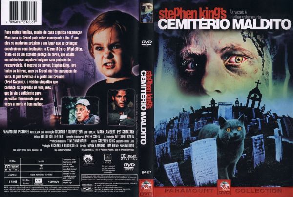 CEMITÉRIO MALDITO (PET SEMATARY) - 1989